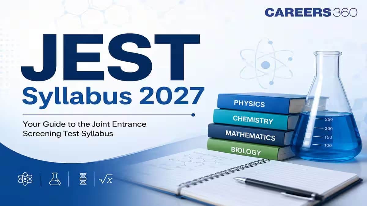 JEST Syllabus 2027: Download Subject-wise Syllabus PDF